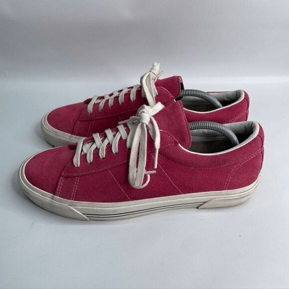 Vans Men's Sid Dx Anaheim Factory Suede Skate Shoes OG Pink OG White Size 11 - Picture 3 of 10